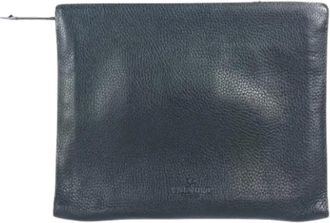 Valentino Pre-owned Leather clutches - Dames - Vintage Clutch - Zwart - ONE Size - Vintage