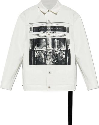 Rick Owens Giacca denim - Bianco