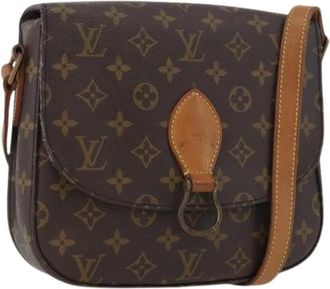 Louis Vuitton Pre-owned Cross Body Bags, female, Brown, Size: ONE SIZE Pre-owned Vintage Monogram Shoulder Bag