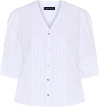 Bruuns Bazaar ChelyoBBVencai Shirt - - Blouses & Shirts - Donna - Bianco - M