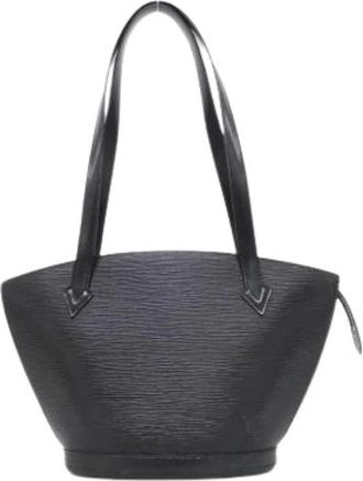 Louis Vuitton Pre-owned Shoulder Bags, female, Black, Size: ONE SIZE Pre-owned Vintage Shoulder Bag