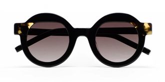 Kaleos Pollitt II C1 Mens Sunglasses Black Size 46