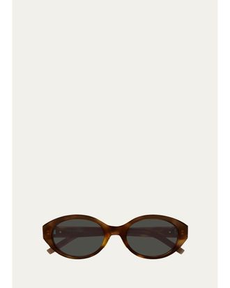 Saint Laurent SL M181 54MM Oval Sunglasses