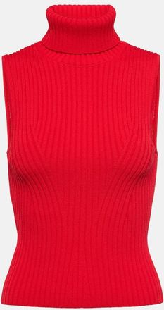 Staud Callum ribbed-knit top