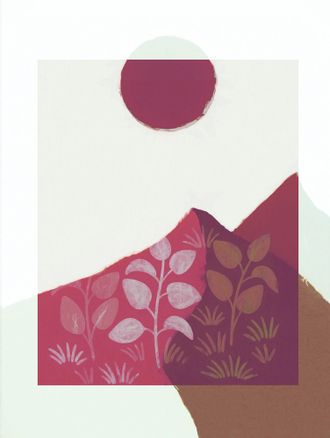 Komar Bild »Plant a Garden« Natur 1 Stk. tlg. Wandbild zur Dekoration - ohne Rahmen