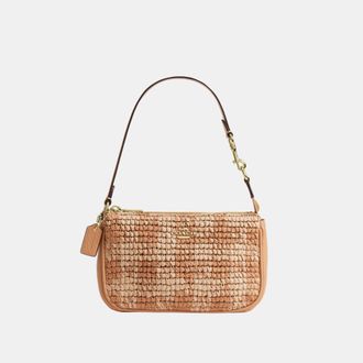 Coach Womens Nolita 19 With Gingham Print - Beige - One Size