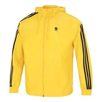 adidas Neo Essentials Windbreaker Jackets Yellow HN6627