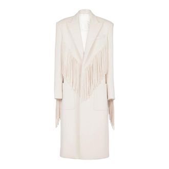 Balmain Hombre, Abrigos, Beige, Talla: S