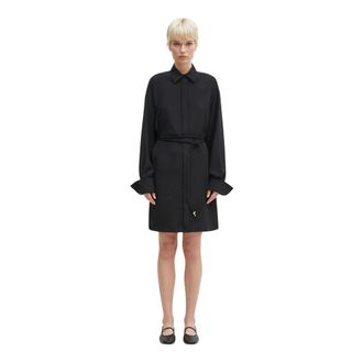 Sportmax Vestido Camisero Eolie - Dresses - Mujer - Negro - L