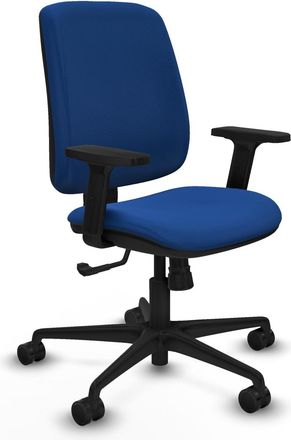 Piqueras y Crespo Silla De Oficina Piqueras Y Crespo Alares Azul Cuero Sint&eacute;tico