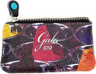 Gabs Kleurrijke Rits Sleutelhanger - Dames - Sleutelhangers & Tashangers - Veelkleurig - ONE Size - Leer - Accessoires