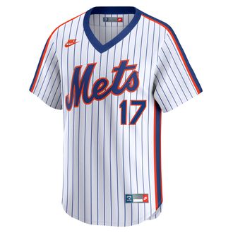 Nike Keith Hernandez New York Mets Cooperstown 40th Anniversary Nike Mens Dri-FIT MLB Limited Jersey in White | CO25NMC1QNF-WZ8