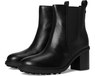 Vionic Truckee J0721L1001 Womens Black Leather Ankle Boots ZOGG1349
