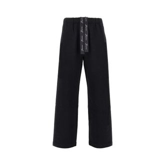 Jacquemus Rond Carr&eacute; cotton pants Man S