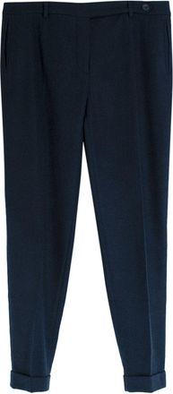 Loro Piana Mens Navy Cashmere Trousers Size L