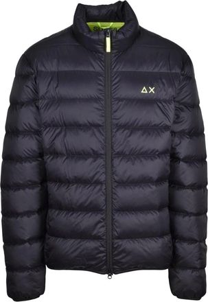 Sun 68 Lichtgewicht donsjack met ritssluiting - Heren - Gewatteerde jassen - Zwart - 2XL - Jassen