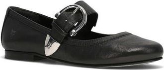 Frye Carson Mary Jane Flat in Black at Nordstrom, Size 8.5