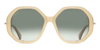Max Mara MM0094 LIZ 25P Womens Sunglasses White Size 55