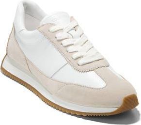 Cole Haan Grand Crosscourt Davie Runner Shoe in White Leather /Silver Birch at Nordstrom Rack, Size 5.5