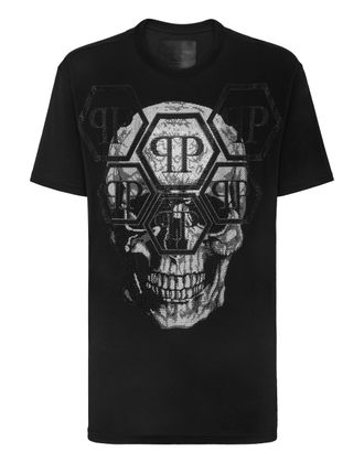 Philipp Plein T-Shirt Ronde Hals Skull