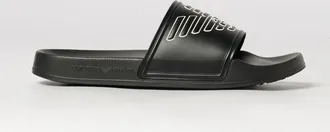 Emporio Armani Sliders in gomma con Eagle stampato