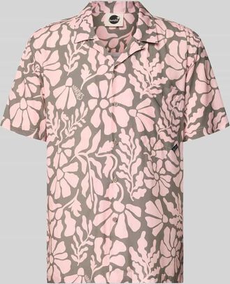 Boardies Freizeithemd im Allover-Look Modell Melo in Rose, Gr&ouml;&szlig;e XXL