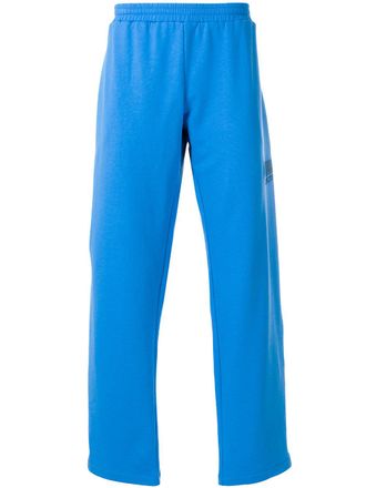 Gosha Rubchinskiy elasticated waist trousers - men - Cotton - S - Blue