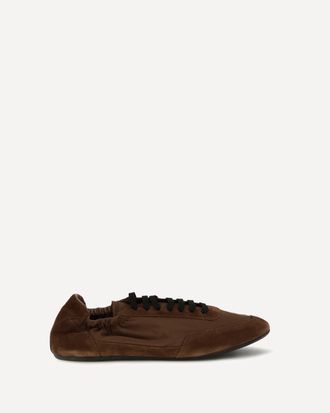 Prada Collapse Sneakers in Re-Nylon and suede Male 8.5