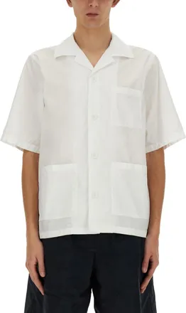 Aspesi White Relaxed Solid Shirt
