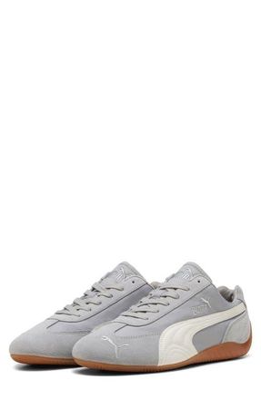 Puma Speedcat Nylon Sneaker in Gray Echo/Puma White at Nordstrom, Size 11.5