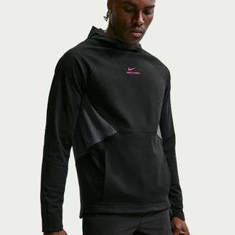Nike Mens Nike Pro Dri-FIT Mid-Layer Training Top in Black | IM3627-011