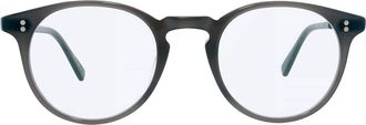 Mr. Leight CROSBY C Demo Round Unisex Eyeglasses ML1013 TRU-GM 44