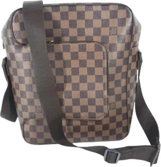 Louis Vuitton Pre-owned Vintage Damier Canvas Schoudertas - unisex - Vintage Schoudertas - Bruin - ONE Size - Vintage