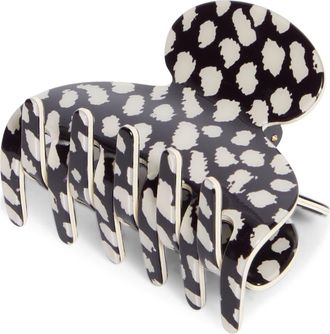 France Luxe Small Couture Jaw Clip in Wild at Nordstrom