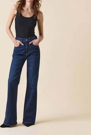 LE JEAN Gigi Skinny Flare Jeans In Zoe