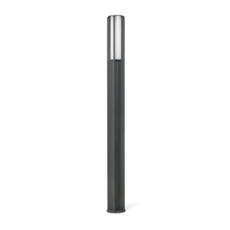 Netlighting Bu LED 4 Light Outdoor Lamp Post Dark Grey IP65