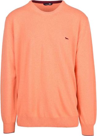 Harmont & Blaine Orange Wool Viscose Polyamide Cashmere Mens Sweater