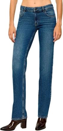 Liu Jo Charm Straight Jeans - Dames - Regular Fit Jeans - Blauw - W29 - Katoen - Jeans