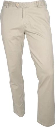 Meyer Oslo Lente/Zomer Broek - Heren - Chinos - Beige - W38 L30 - Katoen - Broeken