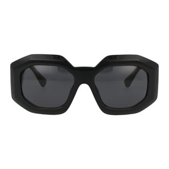 Versace Sunglasses, female, Black, 56 MM, Stylish Sunglasses with Model 0Ve4424U