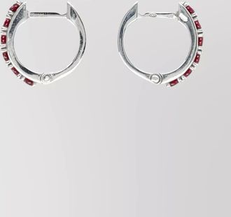 Emanuele Bicocchi earring pair zircone clear
