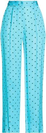 P.A.R.O.S.H. Stijlvolle Broeken in Diverse Kleuren - Dames - Wijde Broeken - Blauw - XS - Broeken
