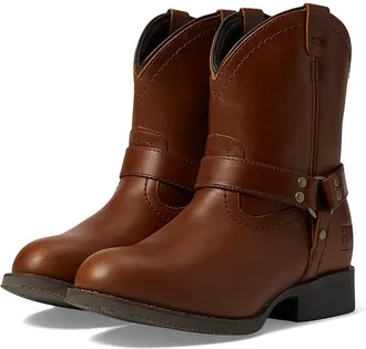 Frye The Safety-Crafted Harness Boot Womens Work Boots Brown : 5.5 W, Leather/Rubber/Suede