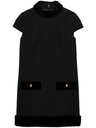 Prada Natt&eacute; mini dress - Black
