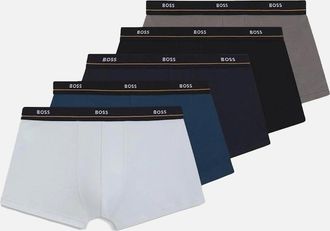 HUGO BOSS Mens BOSS 5-Pack Essentials Boxer Trunks, Multi - White - Size: 32/30/31