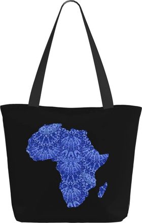 AOOEDM African Map Ladies Shopping Bag 13x11x7in.The Perfect ValentineS Day Gift.It Is The Best ValentineS Day Gift For Mom, Daughter, Wife,Etc