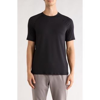 Zella Short Sleeve Performance T-Shirt in Black at Nordstrom Rack, Size Xx-Large