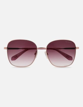 Ted Baker Womens Ted Baker Womens Whitney Sunglasses in Rose Gold
