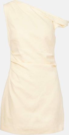 Sir. Abito corto monospalla Iris in lino