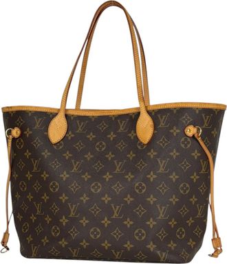 Louis Vuitton Brown Monogram Shoulder Bag Tote Bag (Pre-Owned)
